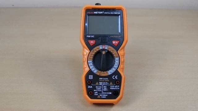 Мультиметр цифровой PEAKMETER PM18C смотреть онлайн