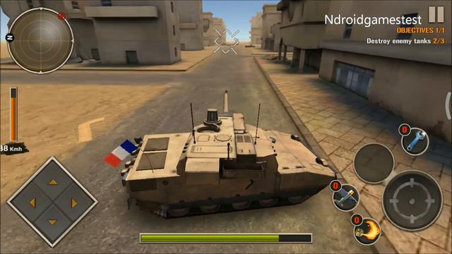 Modern Tank Force War Hero (Gameplay Testing) - Android Games смотреть онлайн