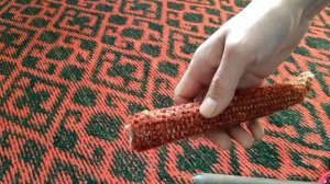 Очистка кукурузы от зёрен вручную. Ответы на вопросы