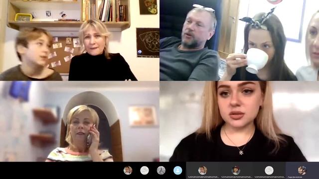 Литературное кафе 5-А «Любимое стихотворение моей семьи» смотреть онлайн