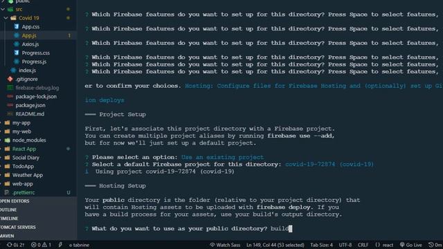 Hosting a React App on Firebase смотреть онлайн