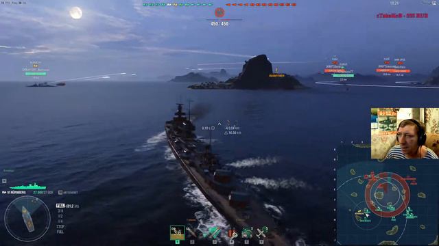 World of Warships Прокачка#7 смотреть онлайн