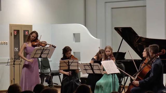 Э.Шоссон - концерт для скрипки, фортепиано и струнного квартета смотреть онлайн