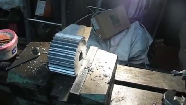 7Е35 Долбление паза. смотреть онлайн