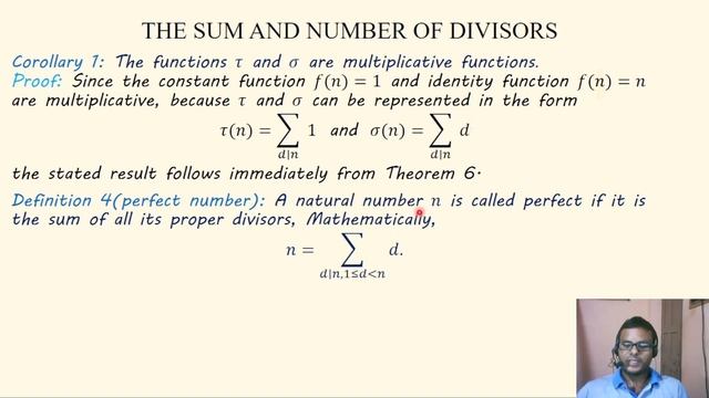 Number Theory ||Lecture 11 ||Number Theoretic Functions||The sum and Divisors || Arithmetic Functio смотреть онлайн