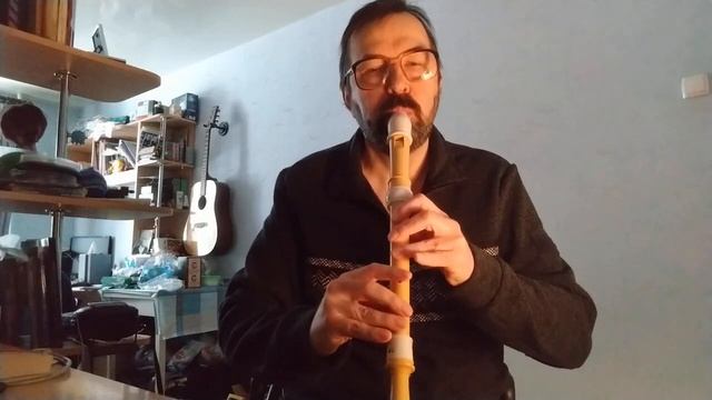 А. Пахмутова «Нежность» на блокфлейте альт. A Pakhmutova's «Tenderness» on the alto recorder. смотреть онлайн