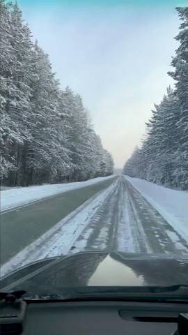 Самые красивые зимние дороги в России смотреть онлайн