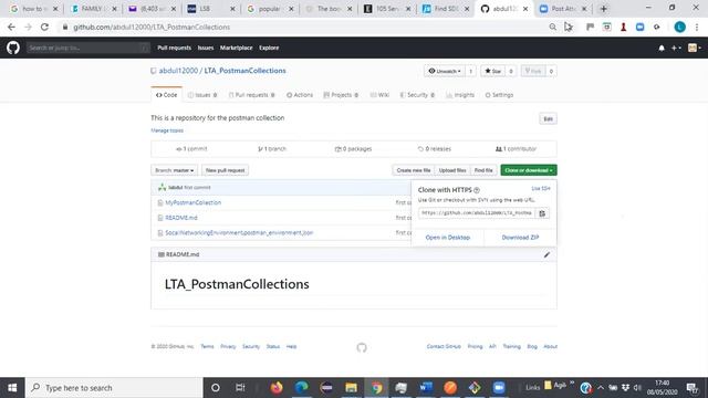 How to put Postman Collection into git смотреть онлайн