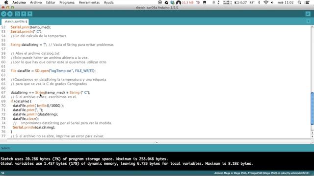 Arduino 101: Datalogger con tarjeta SD e importación a excel смотреть онлайн