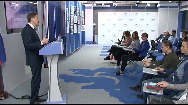 Дмитрий Горицкий. Бюджетный процесс в Тюменской области смотреть онлайн