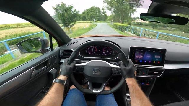 2021 SEAT Tarraco 2.0 TSI 180 kW | POV test drive | #DrivingCars смотреть онлайн