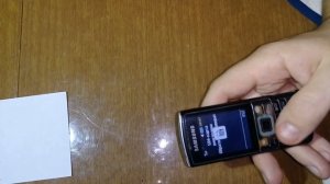 Samsung GT - C 3010 сброс пароля телефона без прошивки