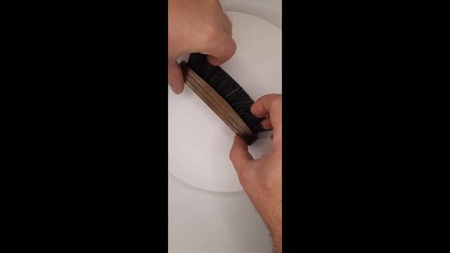 Щетка для обуви Эконом  натуральный конский волос