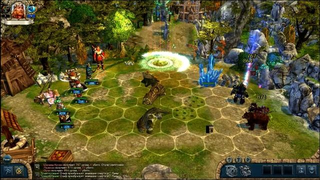 Играем впервые в King's Bounty: Воин Севера part 112 (Крааг кривозуб) смотреть онлайн