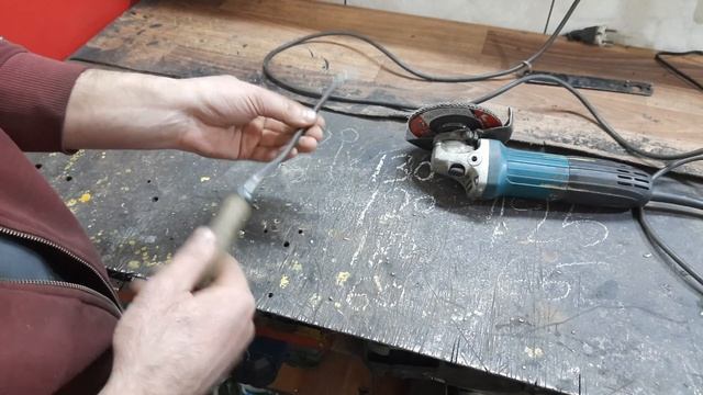 Крючок для вязки арматуры/Своими руками/ Крючок для вязки проволоки/ Строительство гаража. смотреть онлайн