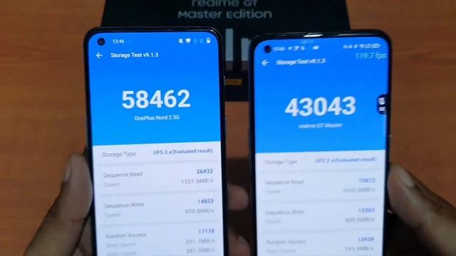 Realme Gt Master Ufs Storage Speedtest[Ufs 2.2 Vs Ufs 3.1]