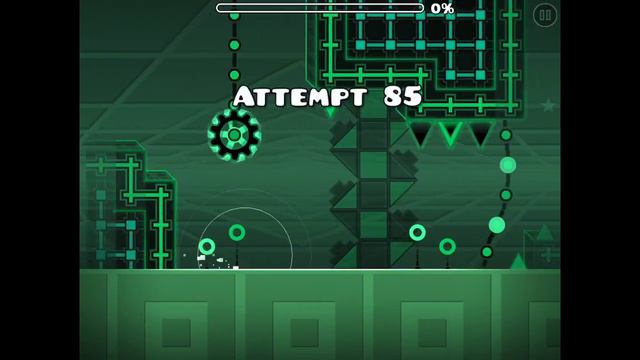 Me trying to do nine circles level VERY HARD Geometry Dash смотреть онлайн