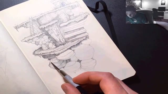 Hand drawn indie game concept art from start to finish смотреть онлайн