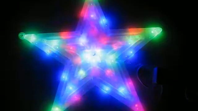 Новогодняя фигура - светодиодная гирлянда "Звезда" смотреть онлайн