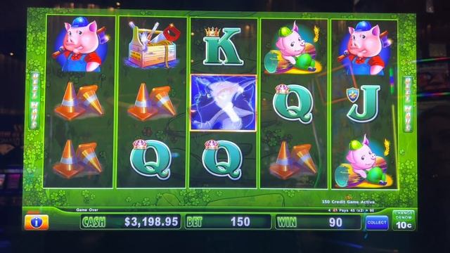 JACKPOT HAND PAY HUFF N PUFF HIGH LIMIT MAX BET BONUS #trending #highlimit #lasvegas #jackpot