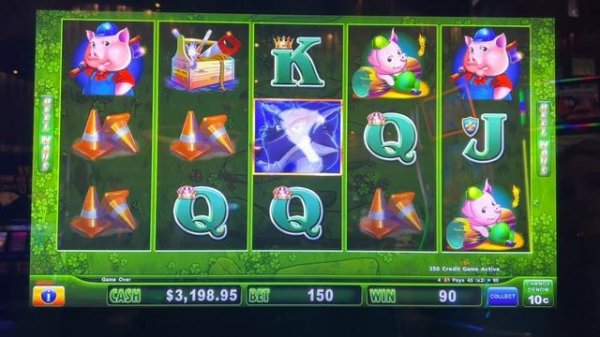 JACKPOT HAND PAY HUFF N PUFF HIGH LIMIT MAX BET BONUS #trending #highlimit #lasvegas #jackpot