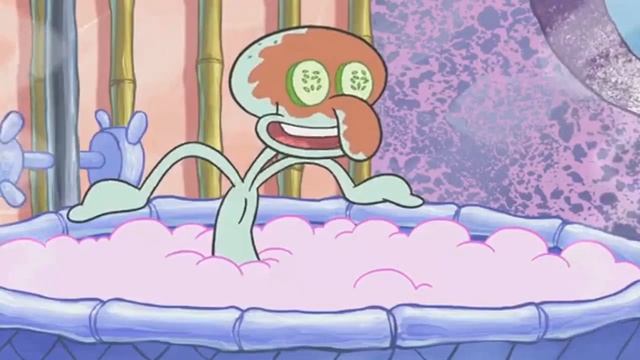 губка боб – Ложка хиппи в бочке супа 5