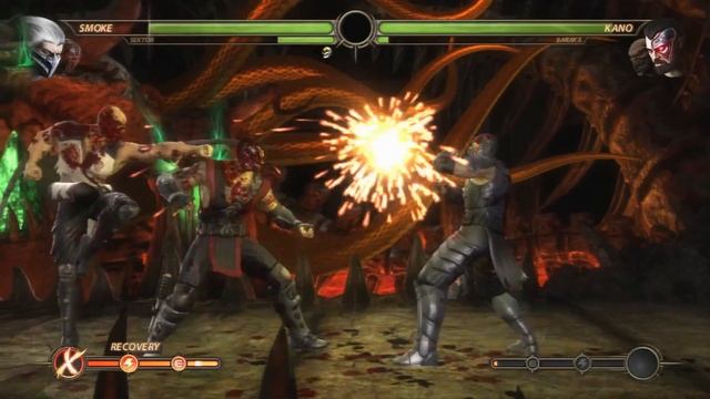 Mortal Kombat 9 - Expert Tag Ladder (Sektor & Smoke/3 Rounds/No Losses) смотреть онлайн