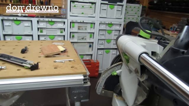 180. Uciosarka przesuwna Festool Kapex KS 120 EB (ukośnica) смотреть онлайн