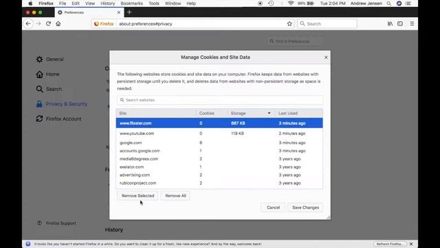 How To View Delete History, Cookies and Cache in Firefox смотреть онлайн