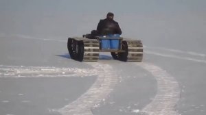 Самодельный гусеничный вездеход
