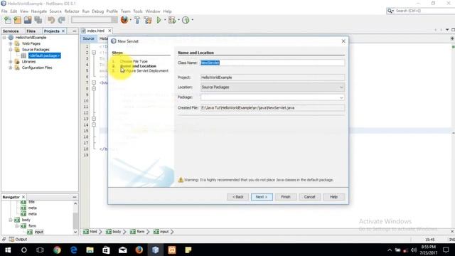 Servlet Tutorial 01 - Hello World example смотреть онлайн