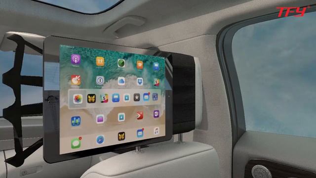 TFY Universal Car Headrest Mount Silicon Holder for 7 – 10.5 Inch Tablets and iPads смотреть онлайн