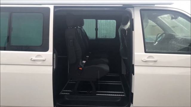 VW T6 cabine approfondie avec store смотреть онлайн