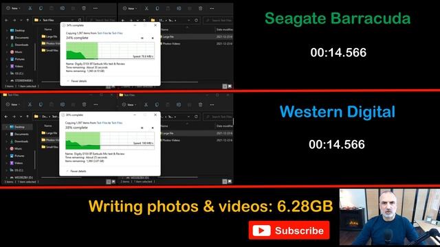 WD Blue vs Seagate Barracuda 2TB HDD full comparison смотреть онлайн