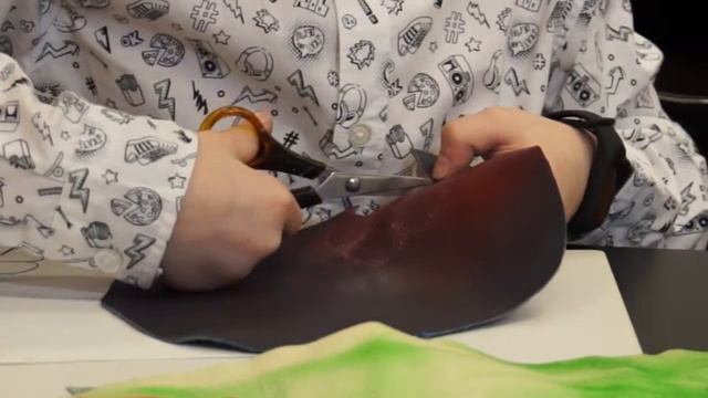 Цветок для мамы. Мастерим из кусочков кожи смотреть онлайн