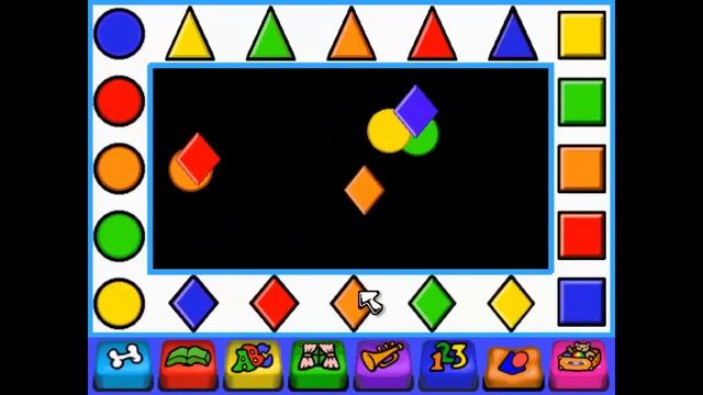 JumpStart Toddlers (1996) - Bouncing Shapes [Gameplay] смотреть онлайн
