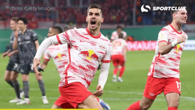 «Лейпциг» победил «Унион» в матче 1 2 финала Кубка Германии