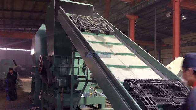 Дробилка для пластиковых поддонов | www.astronc.ru смотреть онлайн