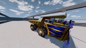 ГОНКИ НА БЕЛАЗАХ БЕЗ ТОРМОЗОВ ПО ПОЛОСЕ ПРЕПЯТСВИЙ! Гоша и чич крушение машин в игре Beamng Drive.