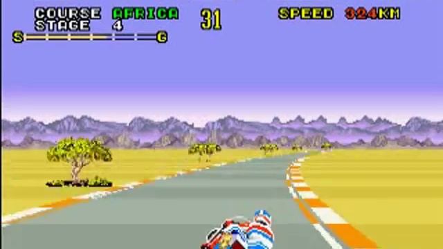 Super Hang-On (Arcade) - Beginner Course Clear смотреть онлайн