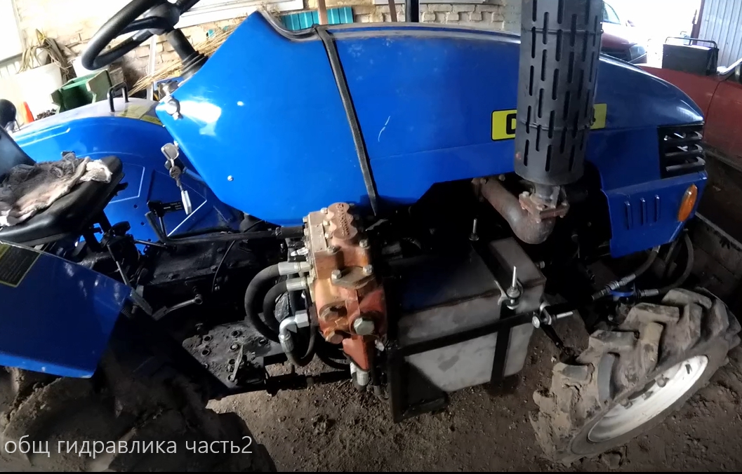 Dongfeng DF 244 переделка гидравлика часть №2.mp4 смотреть онлайн