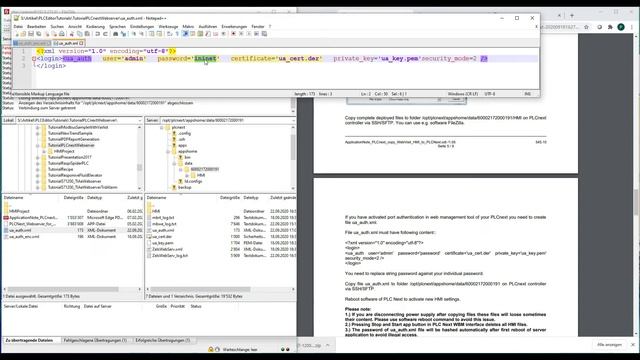 PLCnext Webserver For WebVisit & SpiderControl HMI