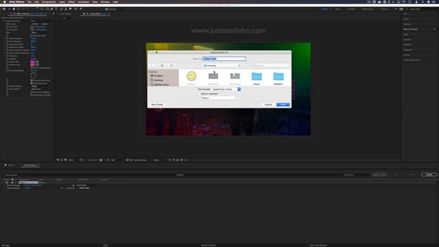 How to Render / Export in Adobe After Effects CC (Tutorial) смотреть онлайн