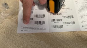 Настройка сканера Chiypos NT1680SW беспроводной 2 сканер штрих-кодов