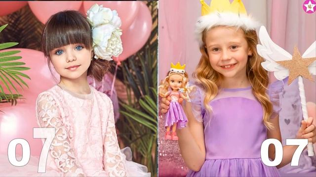 Like Nastya VS Anastasiya Knyazeva Transformation ? New Stars From Baby To 2023 смотреть онлайн