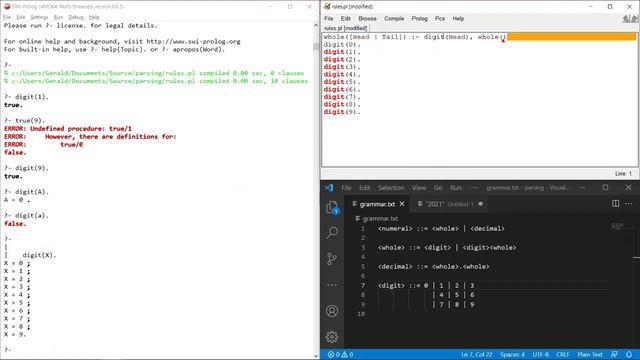 Implementing parsing with Prolog смотреть онлайн