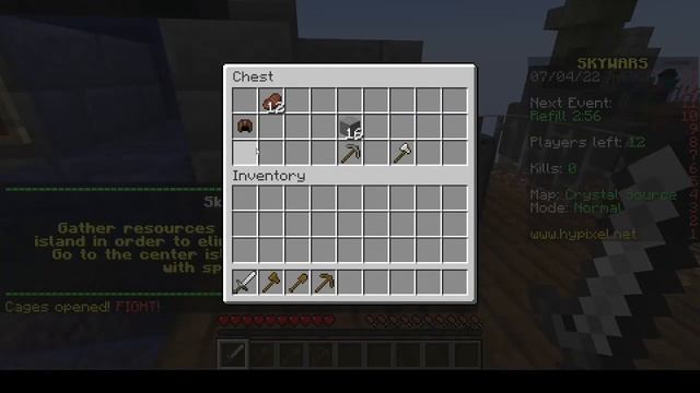 I just got minecraft java so I did a little bit of trolling in skywars смотреть онлайн