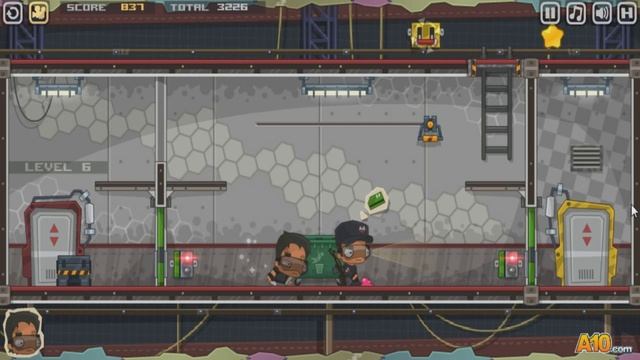 [FLASH ИГРА] STEALTHBOUND - УБОРЩИК-ШПИОН смотреть онлайн