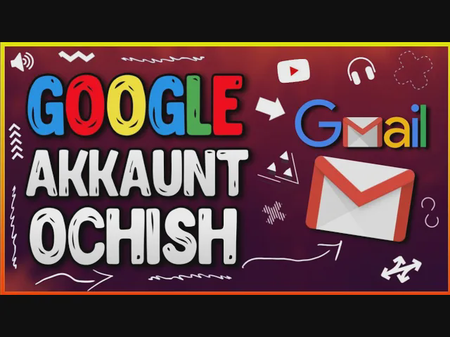 Gmail Akkaunt Ochish |Elektron Pochta Ochish |Pochta Ochish