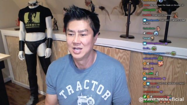 What happened to Van Darkholme's famous leather mask? смотреть онлайн